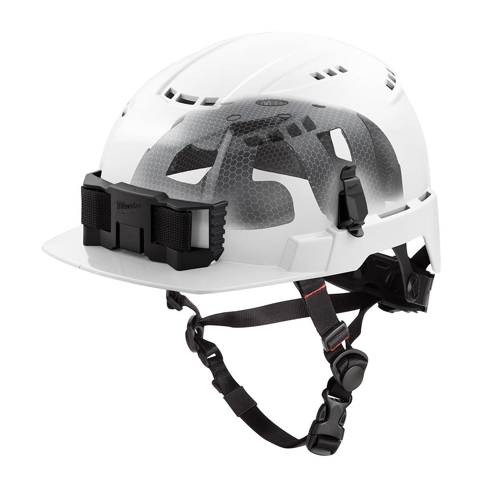 BOLT™ White Front Brim Vented Safety Helmet with IMPACT ARMOR™ Liner (USA) - Type 2, Class C<span class=' ItemWarning' style='display:block;'>Item is usually in stock, but we&#39;ll be in touch if there&#39;s a problem<br /></span>