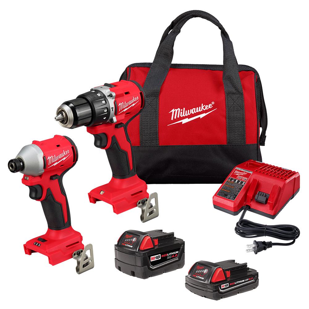 M18™ Compact Brushless 2-Tool Combo Kit<span class=' ItemWarning' style='display:block;'>Item is usually in stock, but we&#39;ll be in touch if there&#39;s a problem<br /></span>