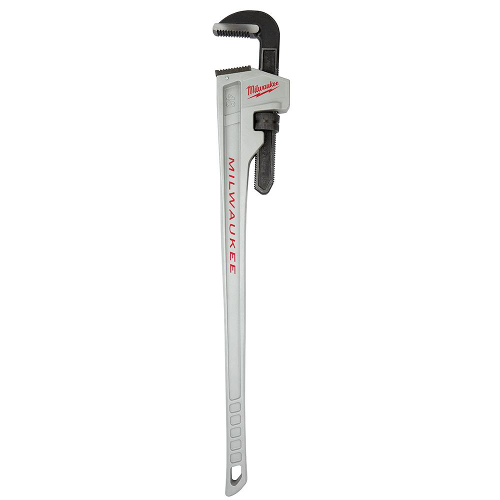 48 in. Aluminum Pipe Wrench<span class=' ItemWarning' style='display:block;'>Item is usually in stock, but we&#39;ll be in touch if there&#39;s a problem<br /></span>