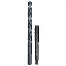 Milwaukee 49-57-5554 - M10-1.50 mm Straight Flute Plug Tap & R Drill Bit