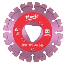 Milwaukee 49-93-7261 - Purple 6” x .100” Diamond Blade for Green Concrete