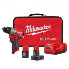 Milwaukee 3404-22 - M12 FUEL™ 1/2" Hammer Drill/Driver Kit