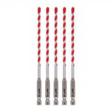 Milwaukee 48-20-9157 - 3/16 in. SHOCKWAVE™ Carbide Hammer Drill Bits 5PK