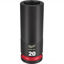 Milwaukee 49-66-6281 - SHOCKWAVE™ Impact Duty™ 1/2" Drive 20MM Deep 6 Point Socket