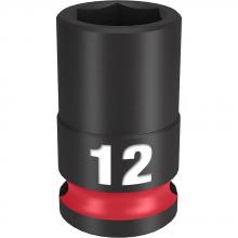 Milwaukee 49-66-6136 - SHOCKWAVE™ Impact Duty™ 3/8" Drive 12MM Standard 6 Point Socket