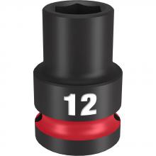 Milwaukee 49-66-6244 - SHOCKWAVE™ Impact Duty™ 1/2" Drive 12MM Standard 6 Point Socket