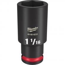 Milwaukee 49-66-6231 - SHOCKWAVE™ Impact Duty™ 1/2" Drive 1-1/16" Deep 6 Point Socket