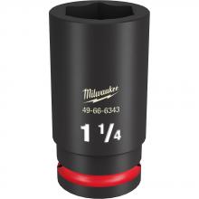 Milwaukee 49-66-6343 - SHOCKWAVE™ Impact Duty™ 3/4" Drive 1-1/4" Deep 6 Point Socket