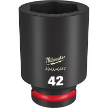 Milwaukee 49-66-6417 - SHOCKWAVE™ Impact Duty™ 3/4" Drive 42MM Deep 6 Point Socket