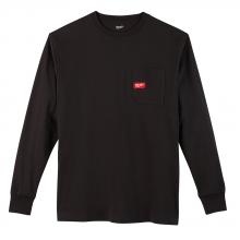 Milwaukee 602B-2X - HD Pocket T-Shirt - LS - Black 2X