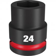 Milwaukee 49-66-6362 - SHOCKWAVE™ Impact Duty™ 3/4" Drive 24MM Standard 6 Point Socket