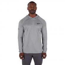 Milwaukee M550G-XL - WORKSKIN™ Hooded Sun Shirt - GRAY XL