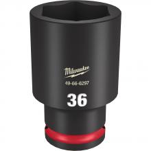 Milwaukee 49-66-6297 - SHOCKWAVE™ Impact Duty™ 1/2" Drive 36MM Deep 6 Point Socket