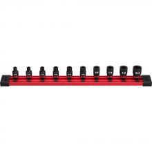 Milwaukee 49-66-7000 - 10PC SHOCKWAVE™ Impact Duty™ SAE Standard 6 Point Socket Set