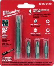 Milwaukee 48-22-2110 - 11 IN 1 REPLACEMENT BIT SET