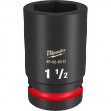 Milwaukee 49-66-6512 - SHOCKWAVE™ Impact Duty™ 1" Drive 1-1/2" Deep 6 Point Socket