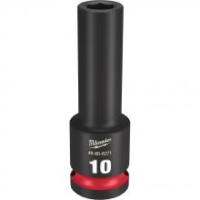 Milwaukee 49-66-6271 - SHOCKWAVE™ Impact Duty™ 1/2" Drive 10MM Deep 6 Point Socket