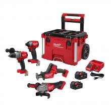 Milwaukee 2998-24PO - M18 ROLLING PACKOUT 4PC COMBO KIT