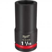 Milwaukee 49-66-6340 - SHOCKWAVE™ Impact Duty™ 3/4" Drive 1-1/16" Deep 6 Point Socket