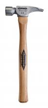 Milwaukee TI14SS - 14 oz Titanium Smooth Face Hammer with 18 in. Straight Hickory Handle