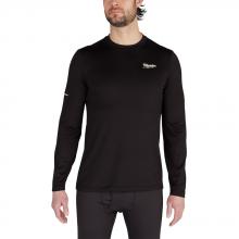 Milwaukee 403B-3X - WORKSKIN™ Crew Neck Baselayer - Black 3X