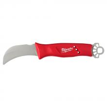 Milwaukee 48-22-1924 - Lineman's Hawkbill Knife with STICKWORK™ 3-in-1 Ring