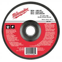 Milwaukee 49-94-6340 - 6 in. x 1/4 in. x 7/8 in. Grinding Wheel (Type 27)