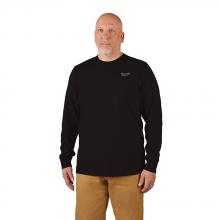 Milwaukee 604B-M - FREEFLEX™ Hybrid Work Tee - Long Sleeve - Black M