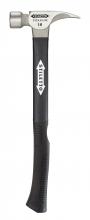 Milwaukee TI16MC-F - 16 oz Titanium Milled Face Hammer with 18 in. Hybrid Fiberglass Handle