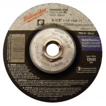 Milwaukee 49-94-4515 - 4-1/2 in. x 1/4 in. x 5/8-11 in. Grinding Wheel (Type 27)