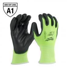 Milwaukee 48-73-8914 - High Visibility Cut Level 1 Polyurethane Dipped Gloves - XXL