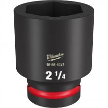 Milwaukee 49-66-6521 - SHOCKWAVE™ Impact Duty™ 1" Drive 2-1/4" Deep 6 Point Socket