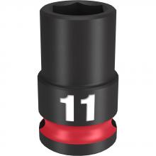 Milwaukee 49-66-6135 - SHOCKWAVE™ Impact Duty™ 3/8" Drive 11MM Standard 6 Point Socket