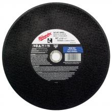 Milwaukee 49-94-1410 - 14 in. x 3/32 in. x 1 in. Cut-Off Wheel (Type 1)