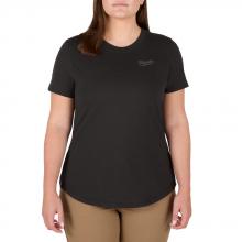 Milwaukee F452B-XL - Women's FREEFLEX™ Hybrid Tee - Short Sleeve Black XL