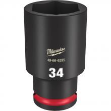 Milwaukee 49-66-6295 - SHOCKWAVE™ Impact Duty™ 1/2" Drive 34MM Deep 6 Point Socket