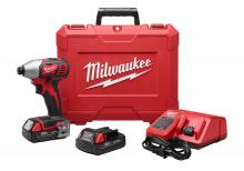 Milwaukee 2656-82CT - M18™ 1/4 in. Hex Impact Driver CP Kit-Reconditioned