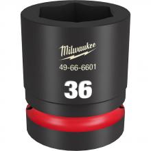 Milwaukee 49-66-6601 - SHOCKWAVE™ Impact Duty™ 1" Drive 36MM Standard 6 Point Socket