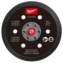 Milwaukee 49-36-2585 - 6" Pressure Sensitive Adhesive Sander Backing Pad – Soft