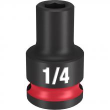 Milwaukee 49-66-6100 - SHOCKWAVE™ Impact Duty™ 3/8" Drive 1/4" Standard 6 Point Socket