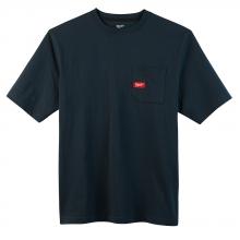 Milwaukee 601BL-M - HD Pocket T-Shirt - SS - Blue M