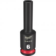 Milwaukee 49-66-6148 - SHOCKWAVE™ Impact Duty™ 3/8" Drive 6MM Deep 6 Point Socket