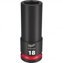 Milwaukee 49-66-6279 - SHOCKWAVE™ Impact Duty™ 1/2" Drive 18MM Deep 6 Point Socket