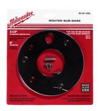 Milwaukee 49-54-1045 - 6 in. Diameter 2-1/2 in. Center Hole Sub-Base