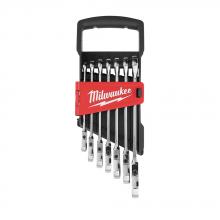 Milwaukee 48-22-9529 - 7pc Metric Flex Head Ratcheting Combination Wrench Set