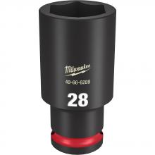 Milwaukee 49-66-6289 - SHOCKWAVE™ Impact Duty™ 1/2" Drive 28MM Deep 6 Point Socket