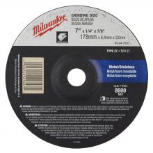 Milwaukee 49-94-7020 - 7 in. Grinding Wheel Type 27