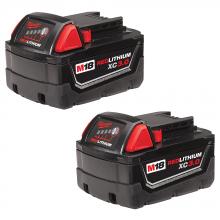 Milwaukee 48-11-1822 - M18™ REDLITHIUM™ High Capacity 3.0Ah Battery Pack (2 Piece)