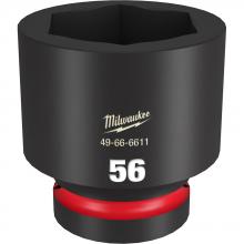 Milwaukee 49-66-6611 - SHOCKWAVE™ Impact Duty™ 1" Drive 56MM Standard 6 Point Socket