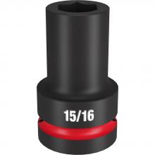 Milwaukee 49-66-6503 - SHOCKWAVE™ Impact Duty™ 1" Drive 15/16" Deep 6 Point Socket